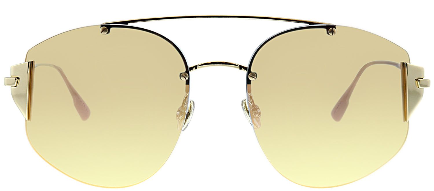 Dior Stronger J5G Aviator Metal Gold Sunglasses with Gold Mirror Lens sold by Gaffos