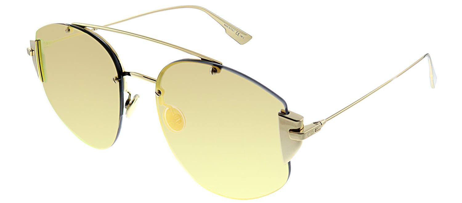 Dior Stronger J5G Aviator Metal Gold Sunglasses with Gold Mirror Lens sold by Gaffos product image thumbnail 2