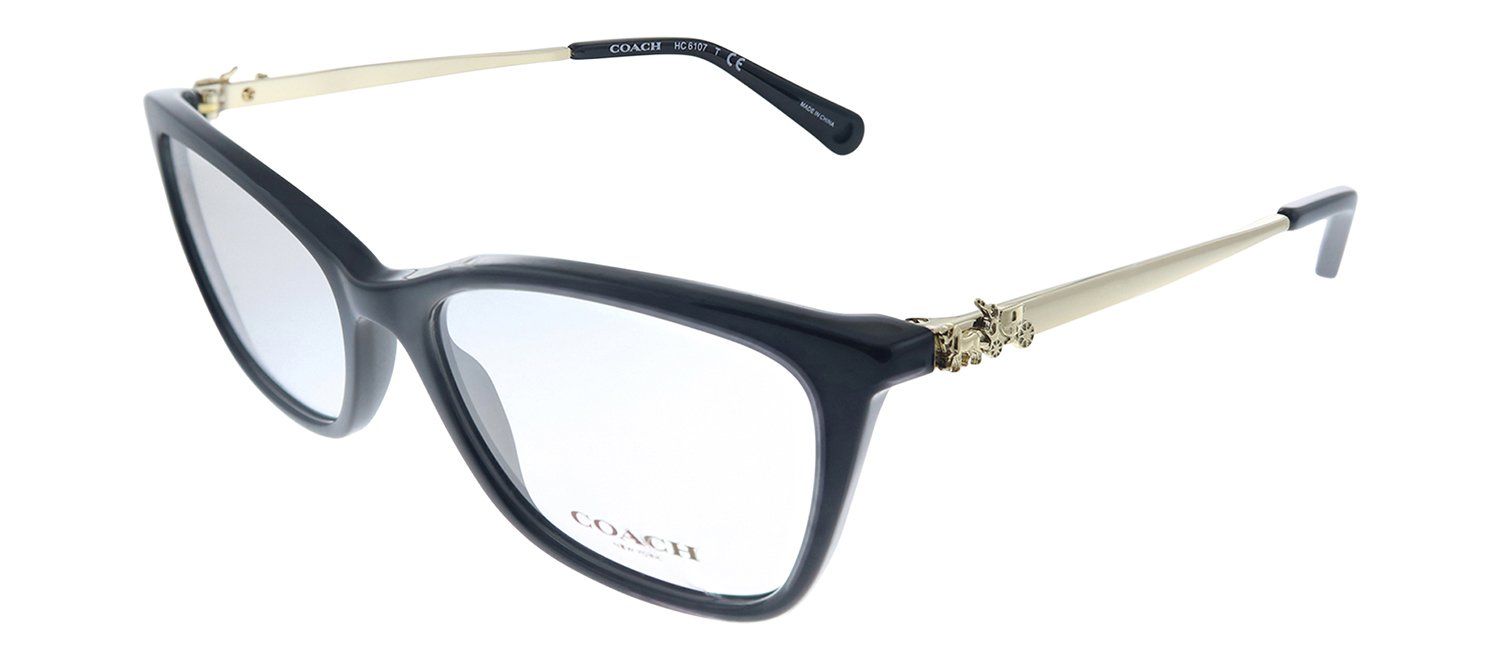 Coach HC 6107 5486 Rectangle Plastic Black Eyeglasses with Demo Lens sold by Gaffos product image thumbnail 2