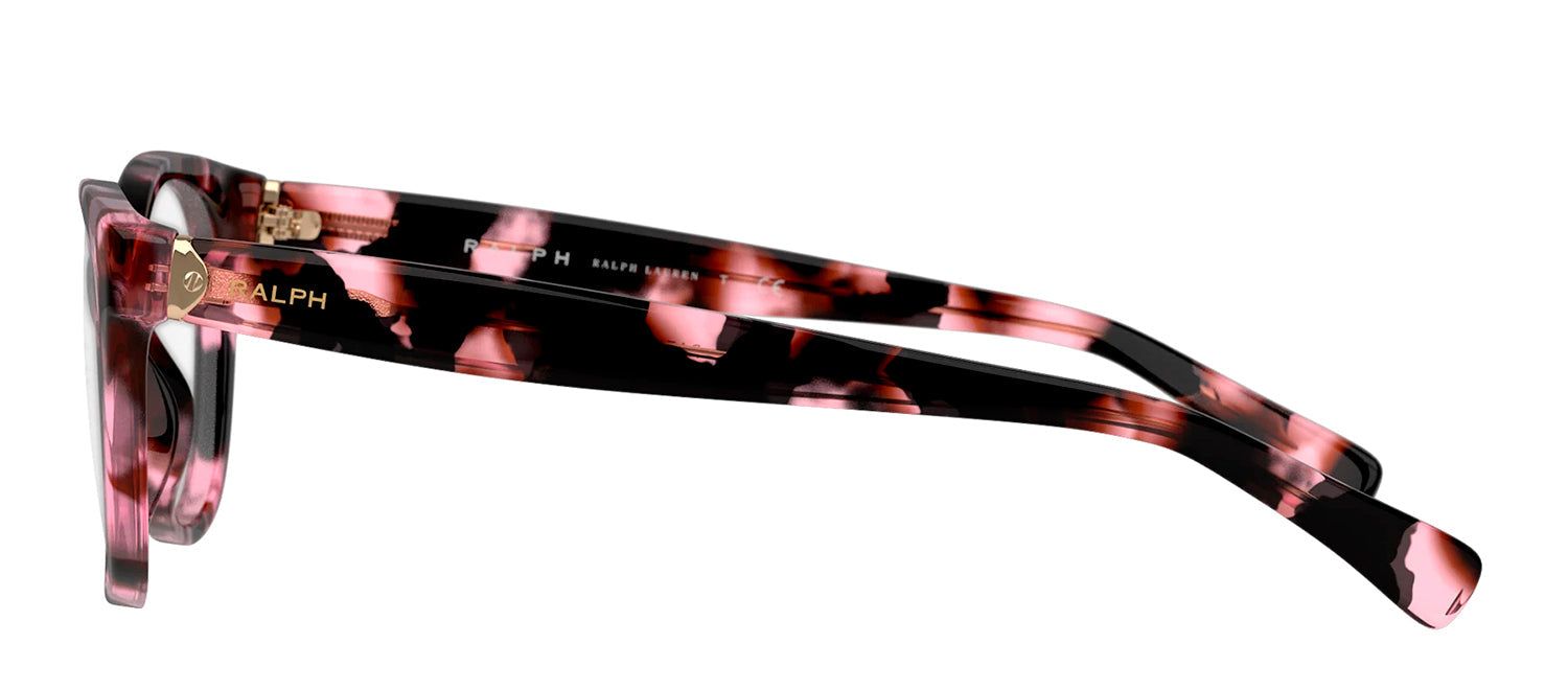 Ralph Lauren RA 7103 1693 Butterfly Plastic Pink Eyeglasses with Logo Stamped Demo Lens sold by Gaffos product image thumbnail 3