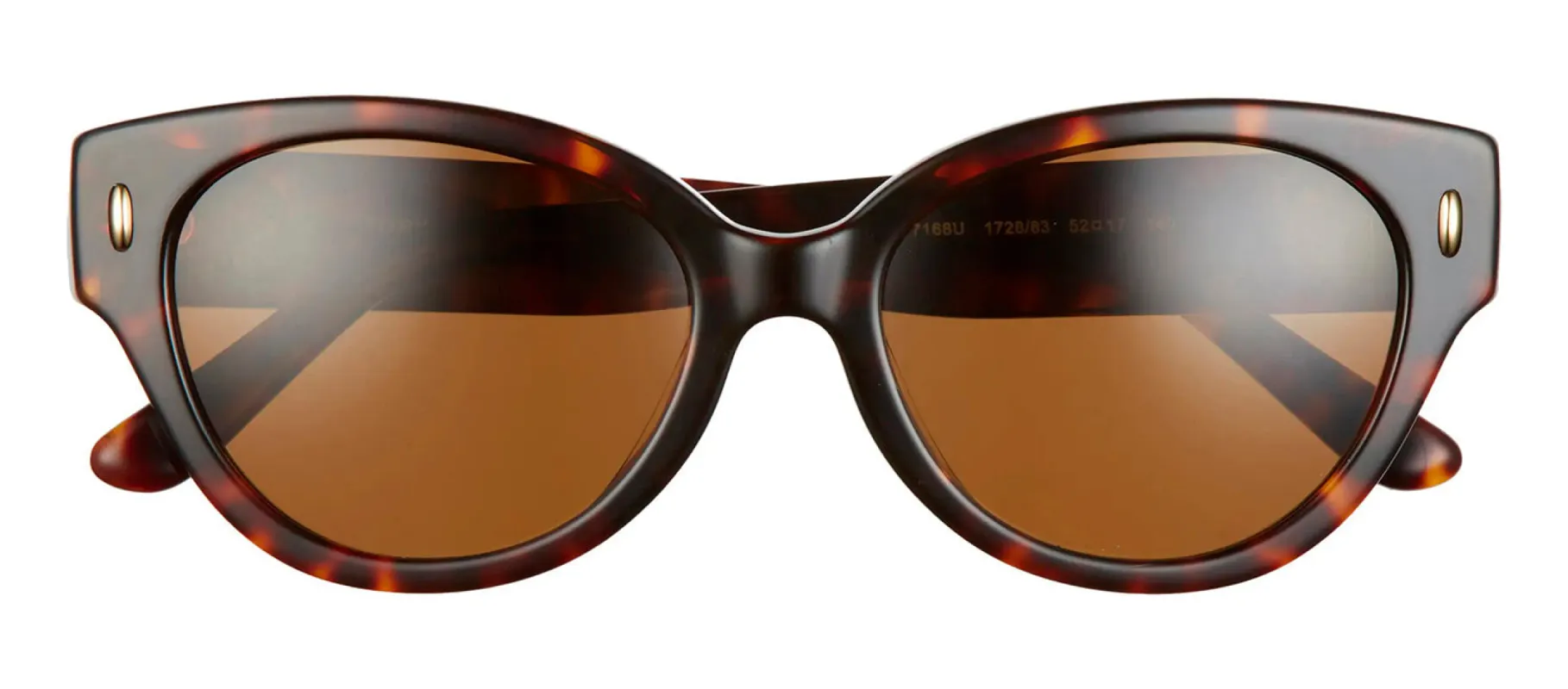 Tory Burch TY 7168U 172883 Cat-Eye Plastic Tortoise Sunglasses with Brown Polarized Lens sold by Gaffos