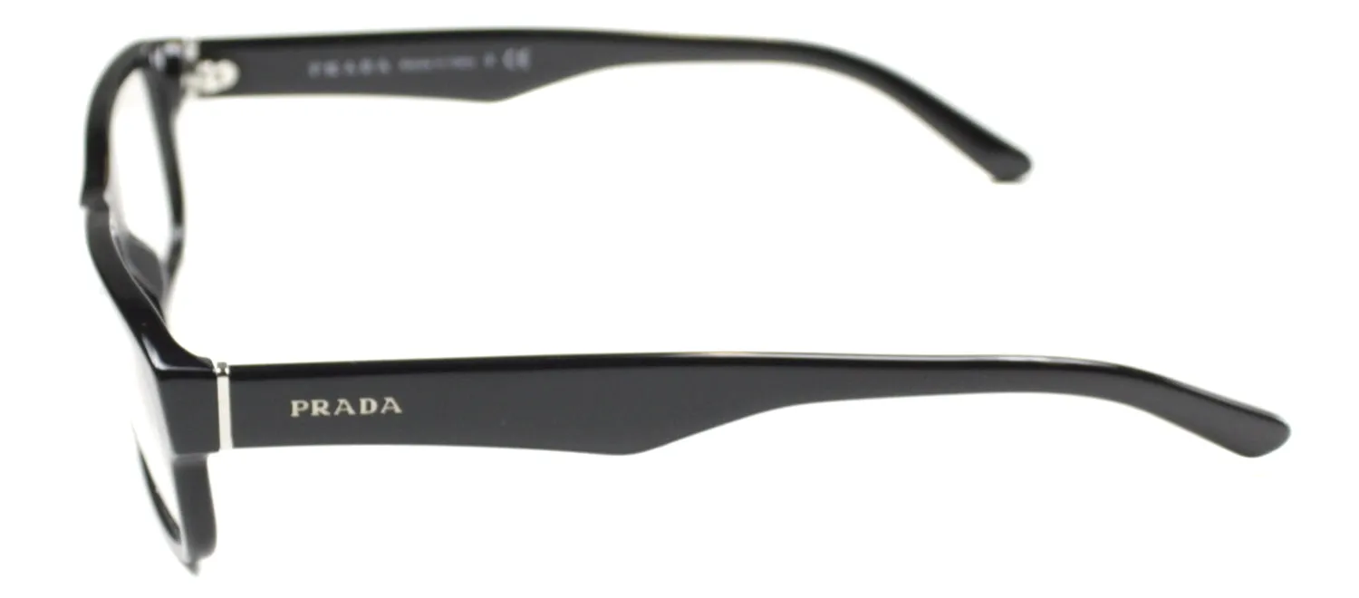 Prada Heritage PR 16MV 1AB1O1 Rectangle Plastic Black Eyeglasses with Demo Lens sold by Gaffos product image thumbnail 3