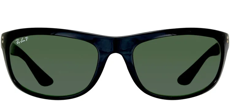 Ray-Ban Balorama RB 4089 601/58 Sport Plastic Black Sunglasses with Grey / Green Polarized Lens sold by Gaffos