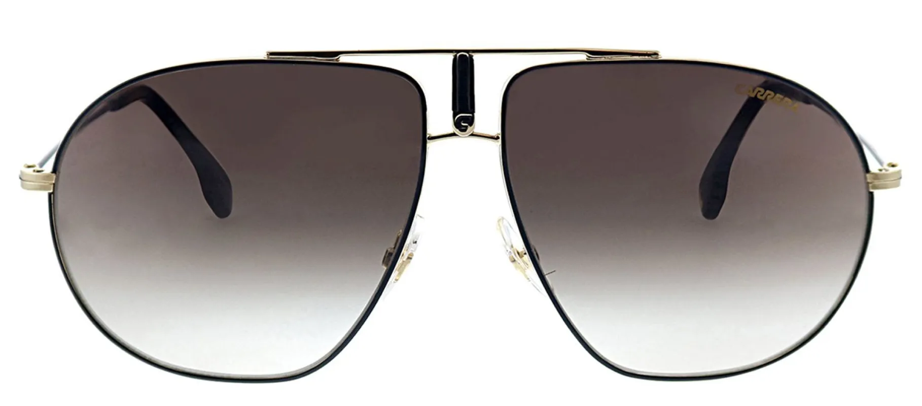 Carrera CA Bound 2M2 HA Aviator Metal Gold Sunglasses with Brown Gradient Lens sold by Gaffos