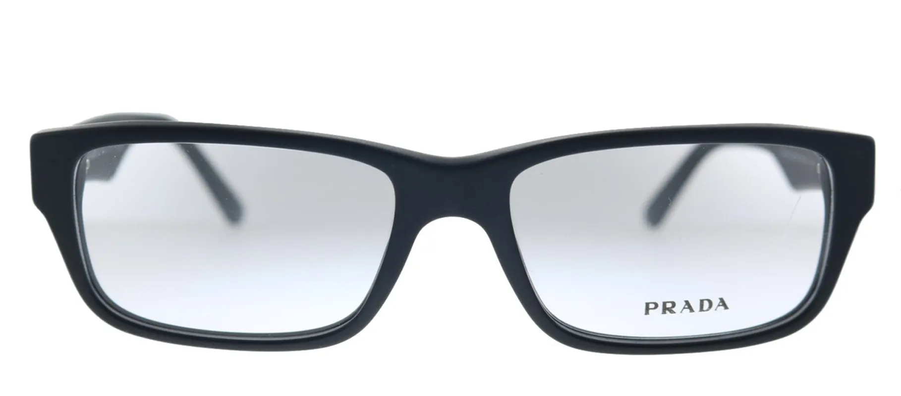 Prada Heritage PR 16MV 1BO1O1 Rectangle Plastic Black Eyeglasses with Demo Lens sold by Gaffos