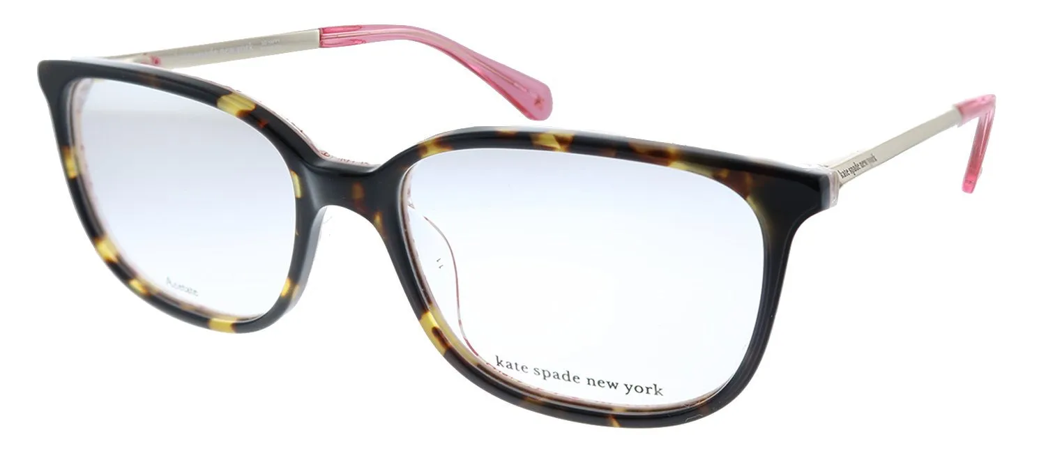 Kate Spade New York KS NATALIA H7P Rectangle Plastic Tortoise Eyeglasses with Demo Lens sold by Gaffos product image thumbnail 2