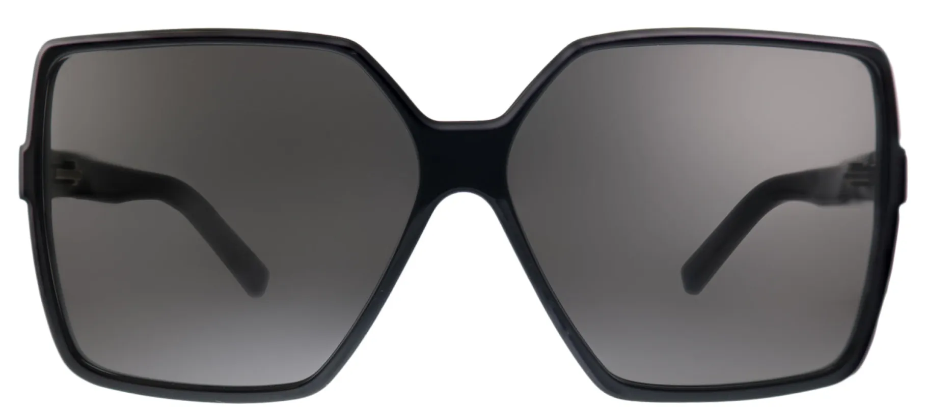 Saint Laurent Betty SL 232 001 Square Acetate Black Sunglasses with Grey Lens sold by Gaffos