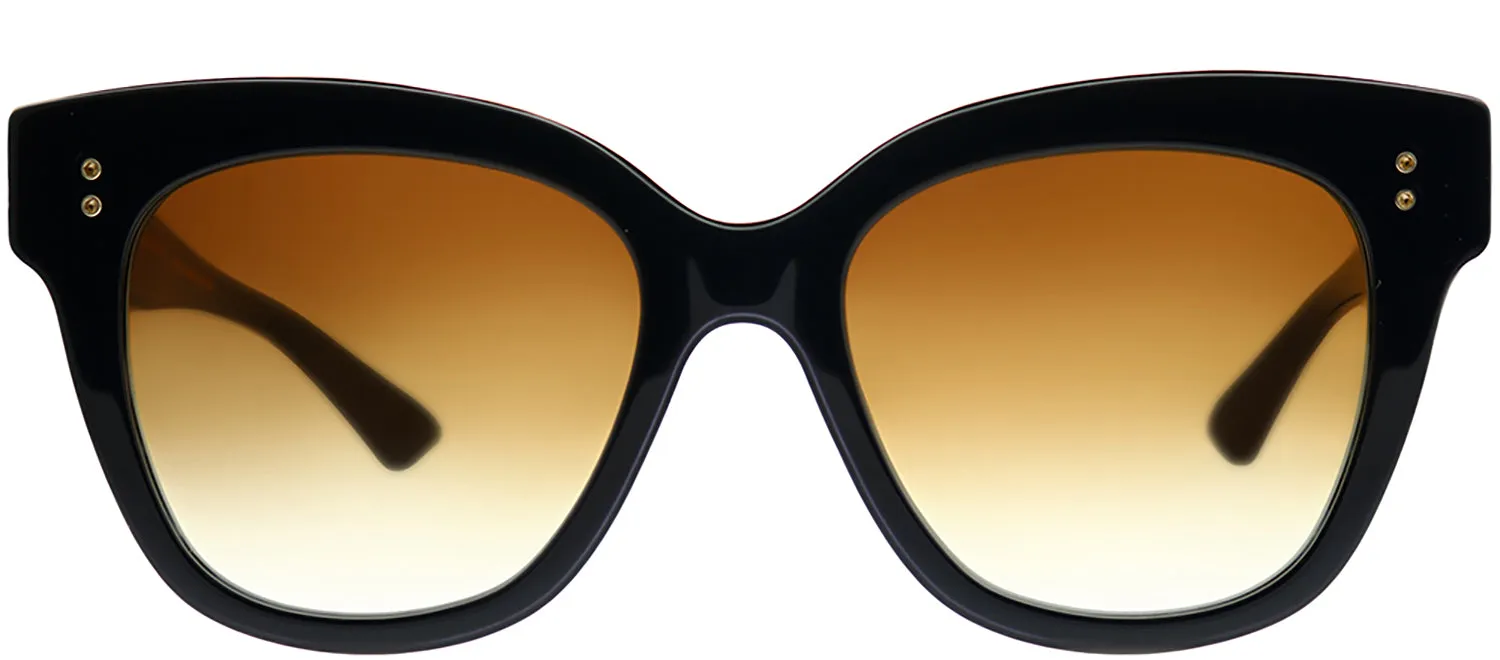 Dita Day Tripper DT 22031-D-NVY-GLD Square Plastic Blue Sunglasses with Dark Brown Gradient AR Lens sold by Gaffos