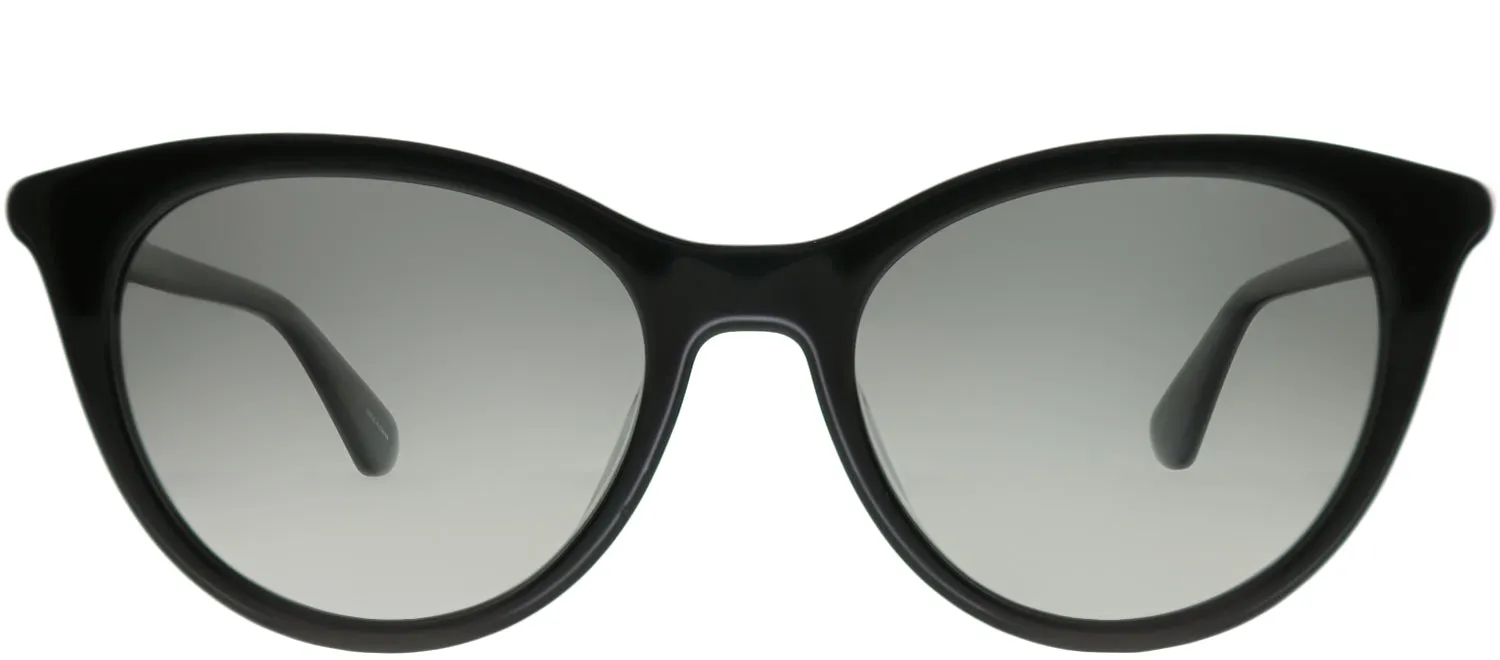 Kate Spade KS Janalynn 807 WJ Cat-Eye Plastic Black Sunglasses with Grey Polarized Lens sold by Gaffos