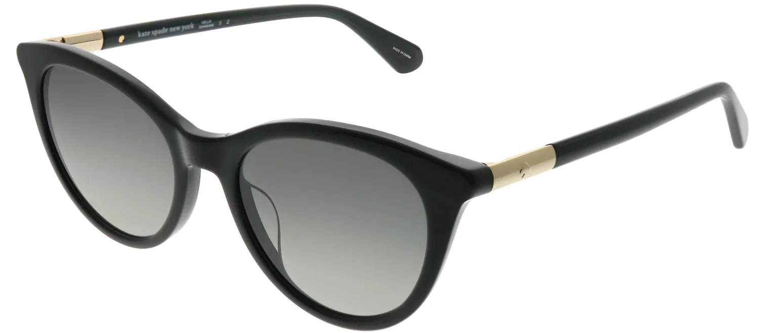 Kate Spade KS Janalynn 807 WJ Cat-Eye Plastic Black Sunglasses with Grey Polarized Lens sold by Gaffos product image thumbnail 2