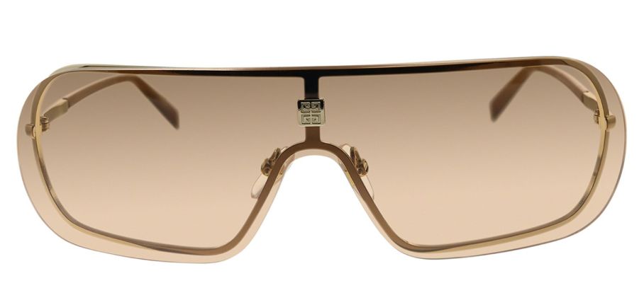 Givenchy GV 7168/S J5G Shield Metal Gold Sunglasses with Gold Mirror Lens sold by Gaffos