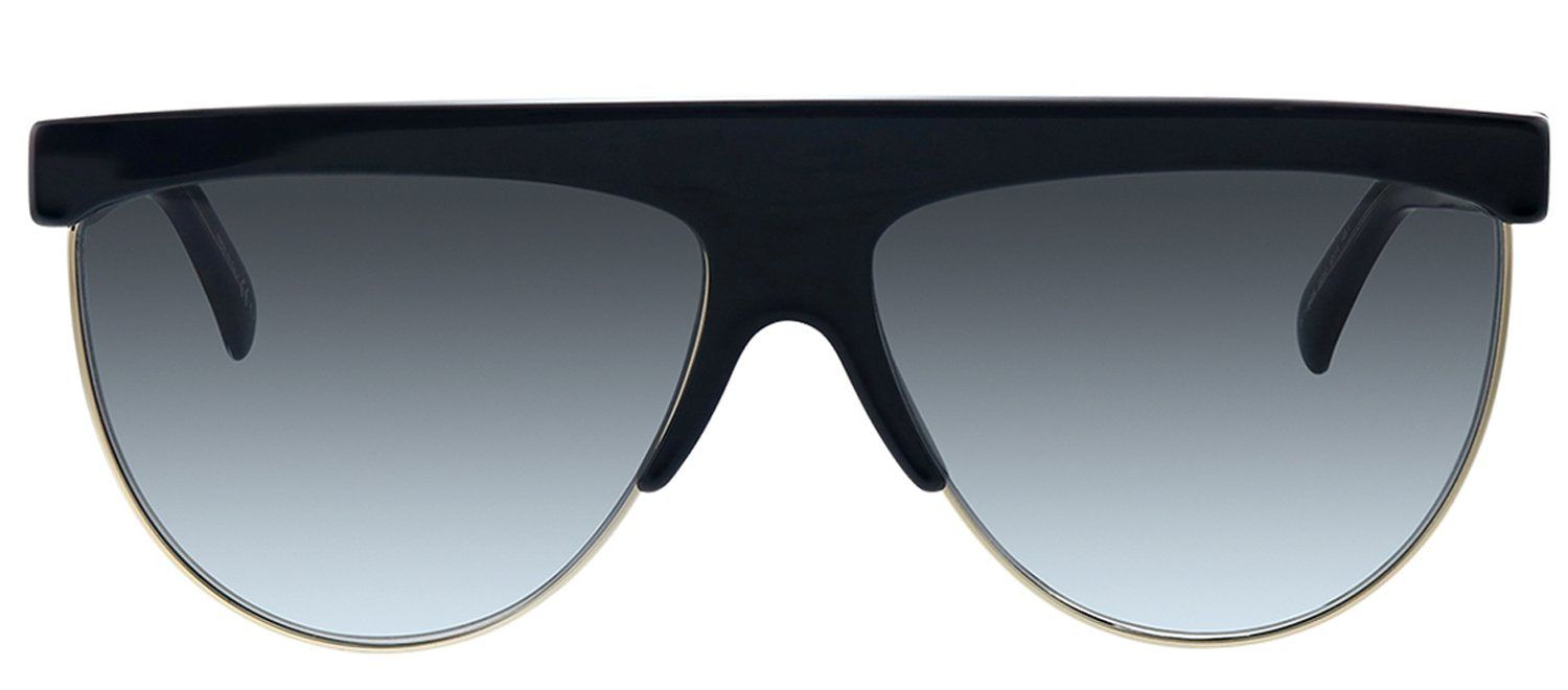 Givenchy GV 7118G J5G 9O Oval Metal Gold Sunglasses with Grey Gradient Lens sold by Gaffos