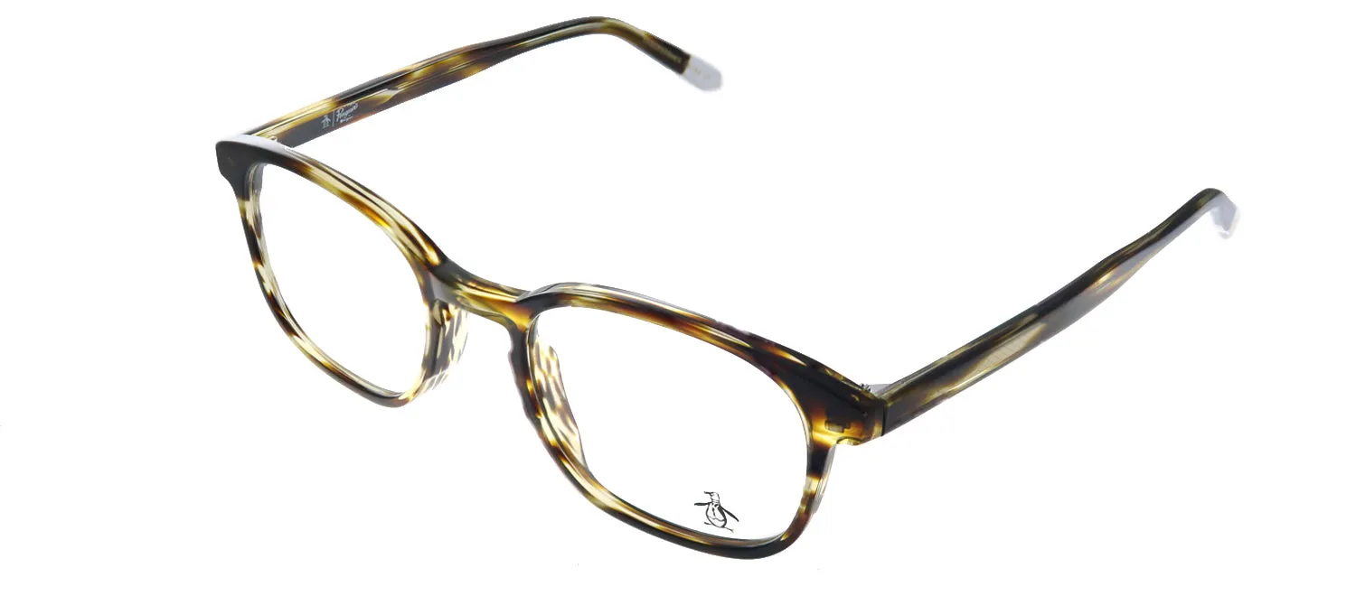 Original Penguin PE Stewart TO Rectangle Plastic Tortoise/ Havana Eyeglasses with Demo Lens sold by Gaffos product image thumbnail 2