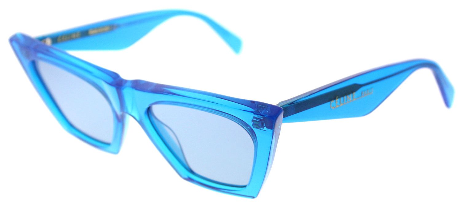 Celine CL 41468 GEG Cat-Eye Plastic Blue Sunglasses with Blue Lens sold by Gaffos product image thumbnail 2