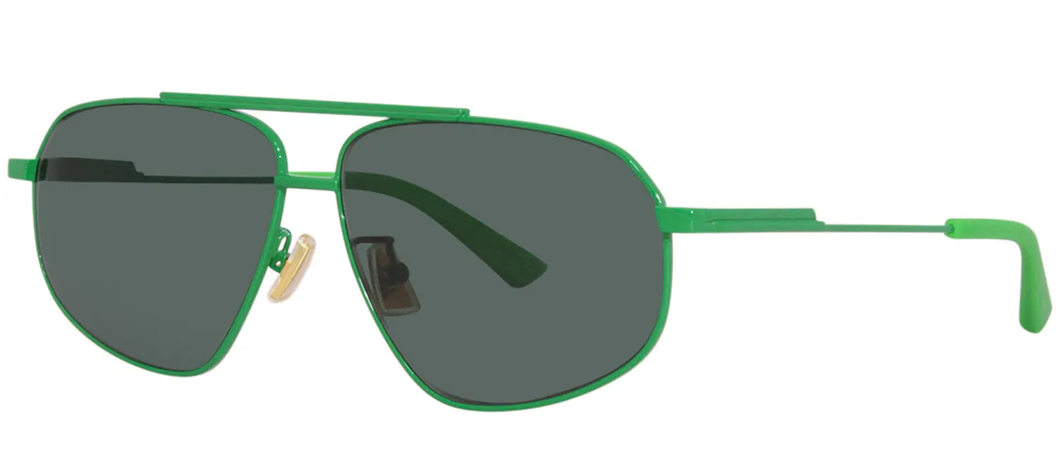 Bottega Veneta BV 1194S 004 Fashion Metal Green Sunglasses with Green Lens sold by Gaffos product image thumbnail 2