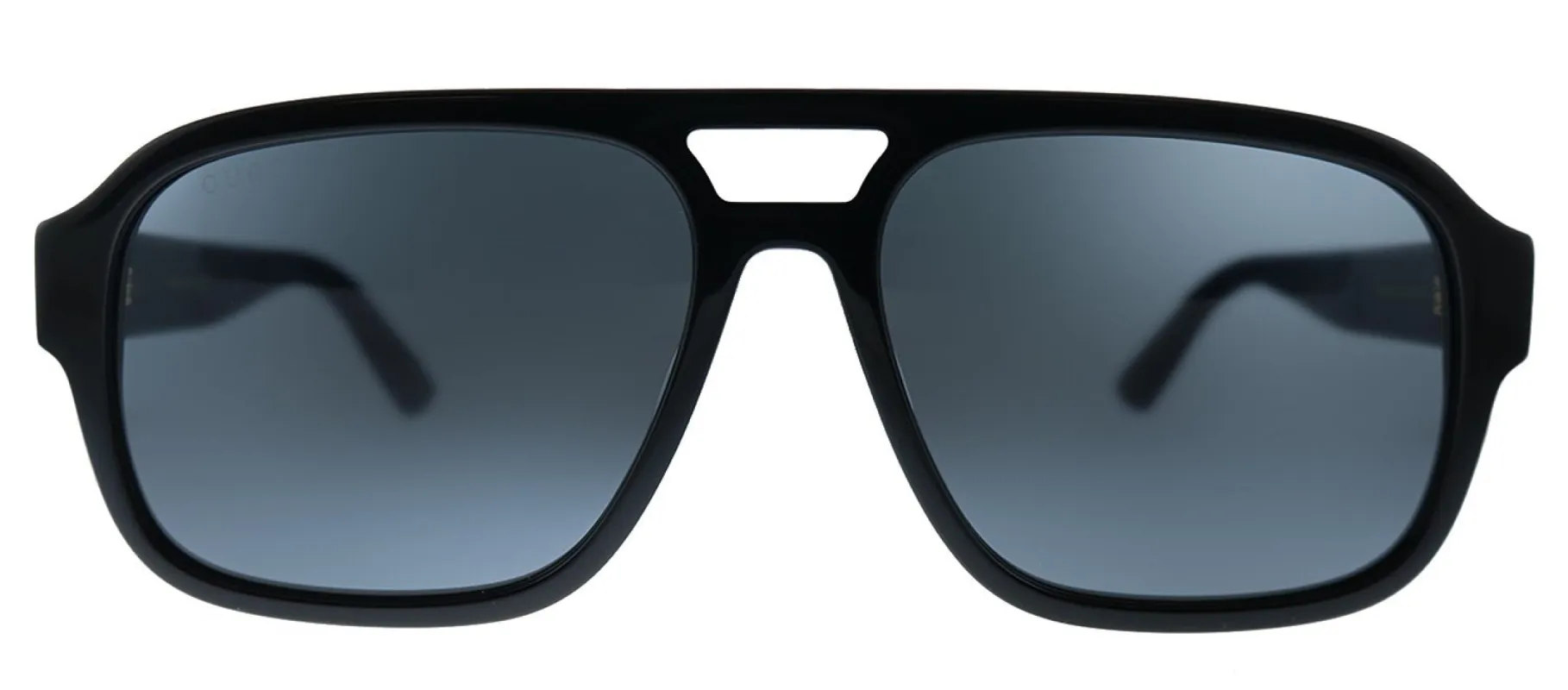 Gucci GG 0925S 001 Aviator Acetate Black Sunglasses with Grey Lens sold by Gaffos