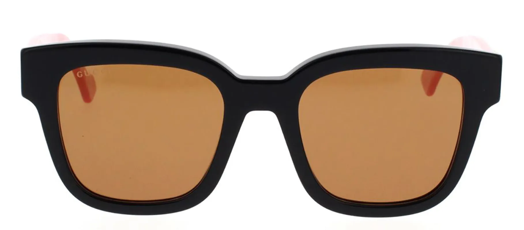 Gucci GG 0998S 005 Square Plastic Black Sunglasses with Brown Lens sold by Gaffos