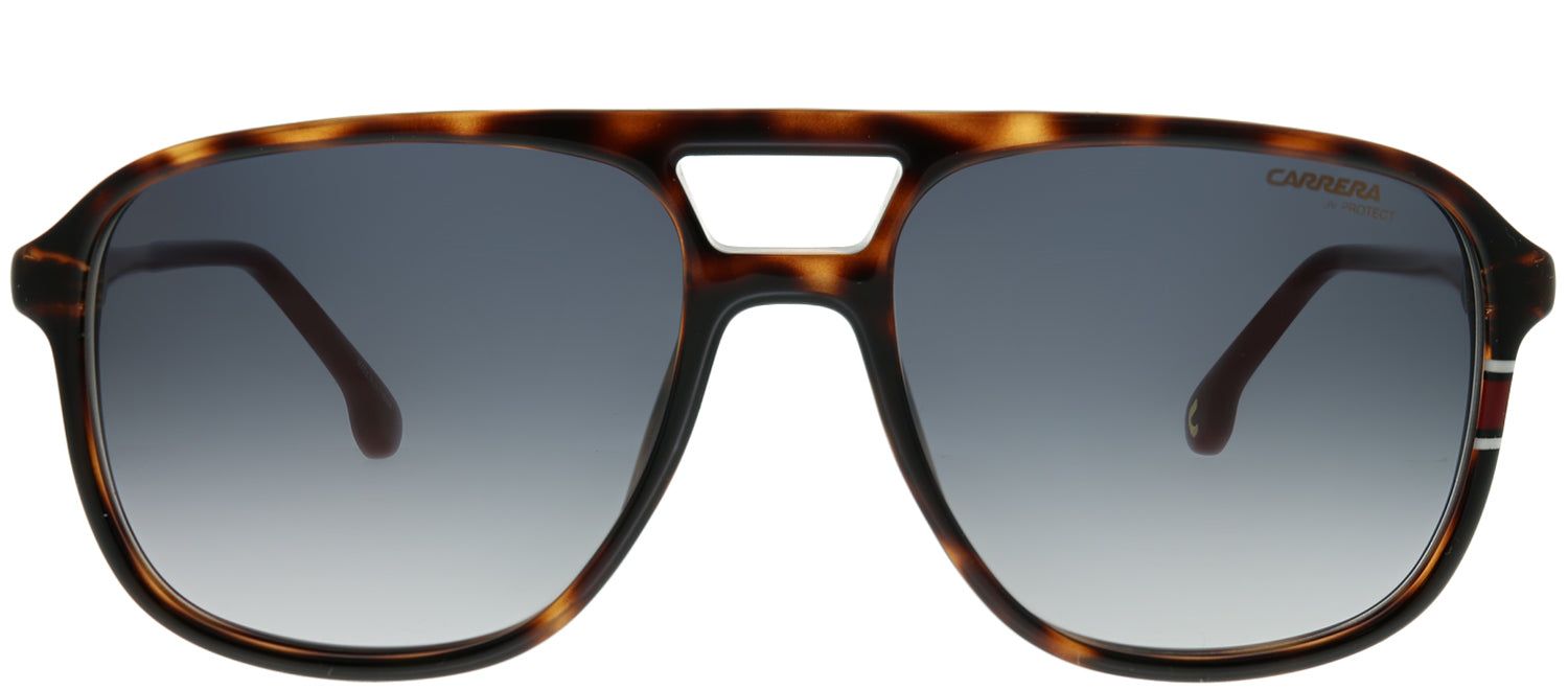 Carrera CA Carrera173 O63 9O Aviator Plastic Tortoise/ Havana Sunglasses with Dark Grey Gradient Lens sold by Gaffos