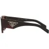 Prada PR 10ZS 2AU06B Pillow Plastic Tortoise Sunglasses with Brown Lens sold by Gaffos