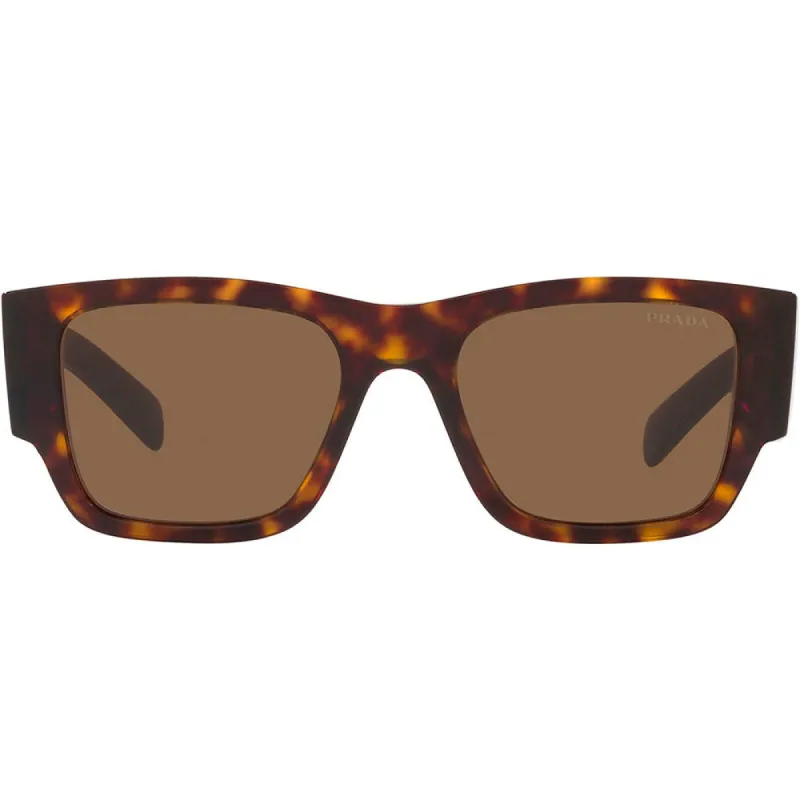 Prada PR 10ZS 2AU06B Pillow Plastic Tortoise Sunglasses with Brown Lens sold by Gaffos