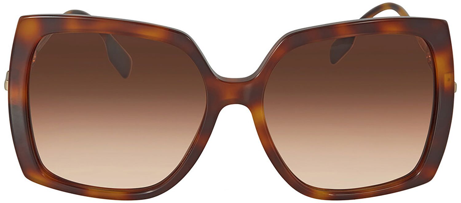 Burberry BE 4332 331613 Square Metal/Plastic Havana Sunglasses with Brown Gradient Lens sold by Gaffos product image thumbnail 2