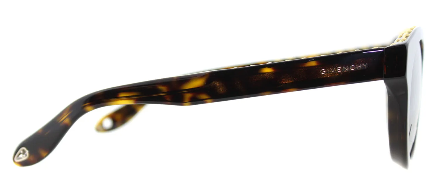 Givenchy Studed GV 7007 086 Round Plastic Tortoise/ Havana Sunglasses with Grey Gradient Lens sold by Gaffos product image thumbnail 3