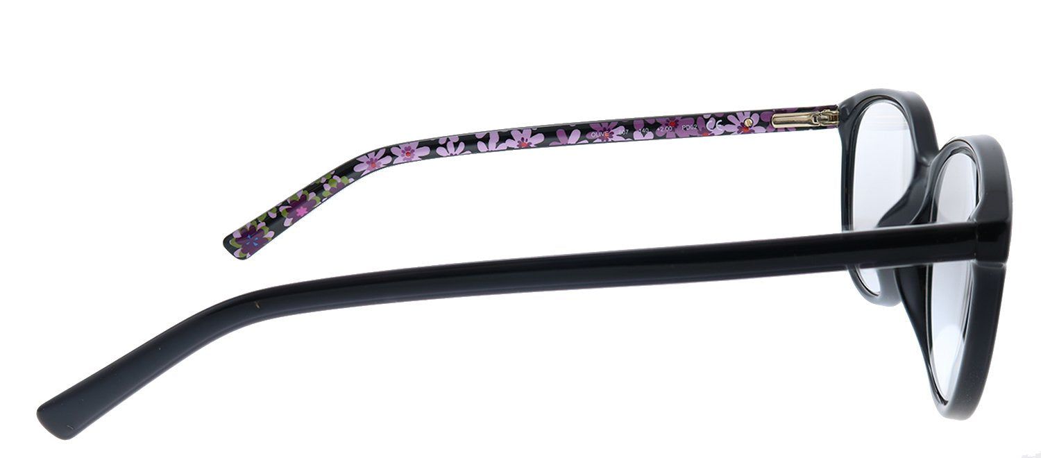 Kate Spade New York KS OLIVE 807 Oval Plastic Black Readers sold by Gaffos product image thumbnail 3