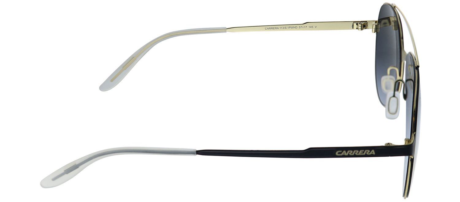 Carrera Carrera 113/S 1PW Aviator Metal Black Sunglasses with Grey Gradient Lens sold by Gaffos product image thumbnail 3