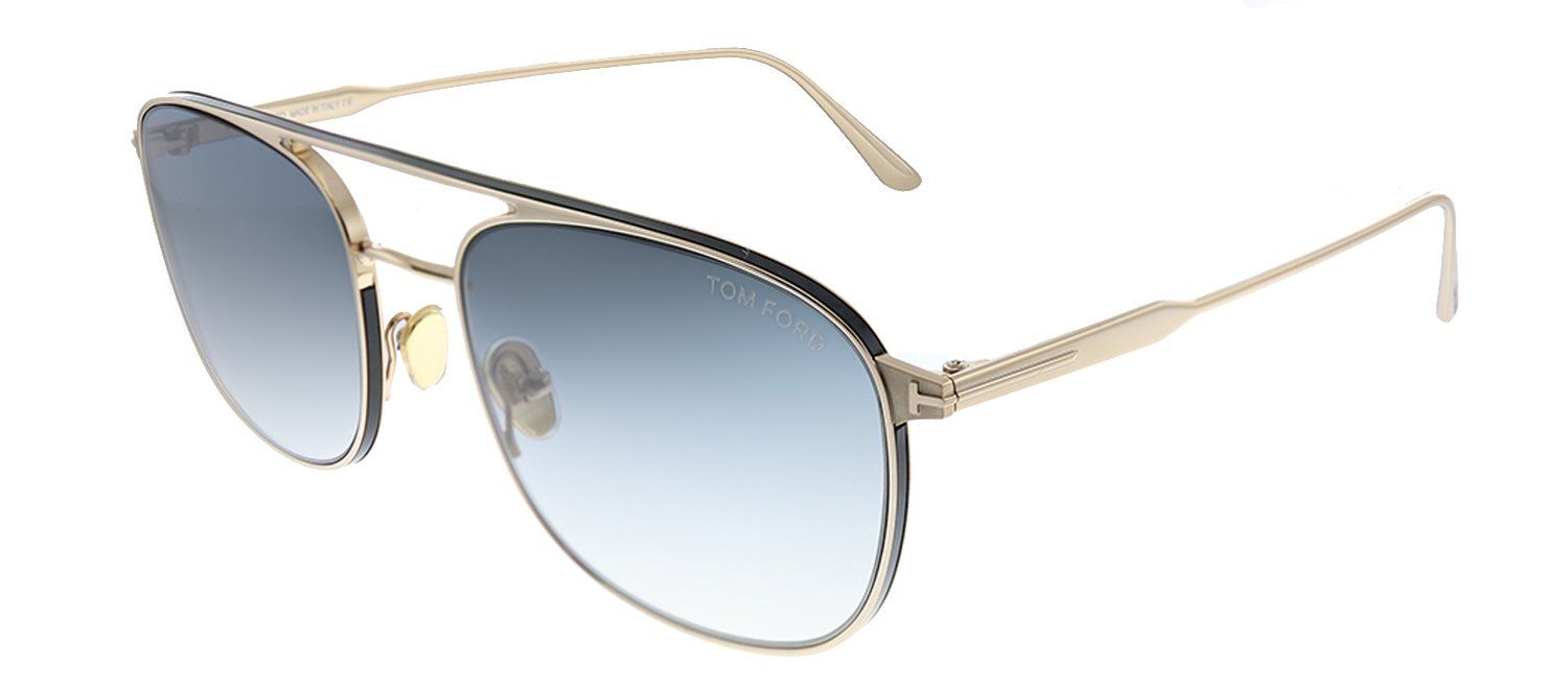 Tom Ford Jake TF 827 28B Aviator Metal Gold Sunglasses with Grey Gradient Lens sold by Gaffos product image thumbnail 2