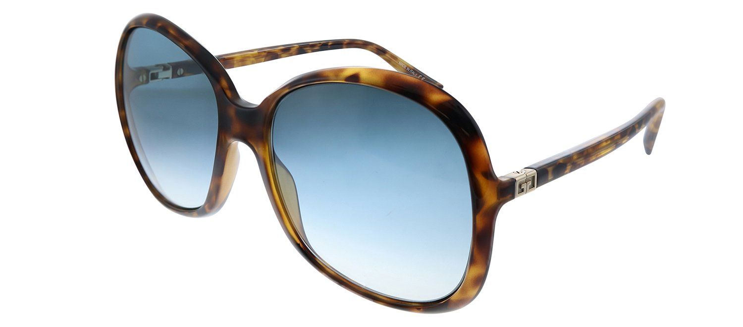 Givenchy GV 7159/S 086 Cat-Eye Plastic Havana Sunglasses with Blue Gradient Lens sold by Gaffos product image thumbnail 2