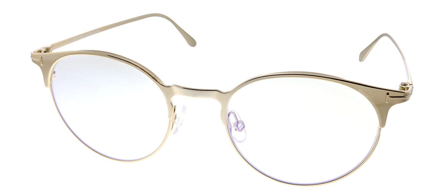 Tom Ford TF 5548B 025 Oval Metal Gold Eyeglasses with Demo Lens sold by Gaffos product image thumbnail 2