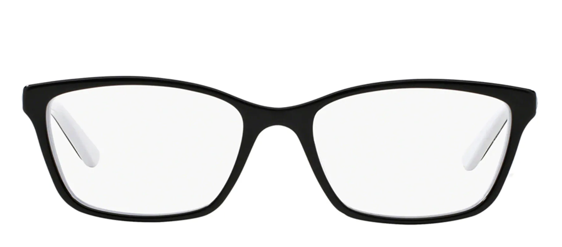 Ralph Lauren RA 7044 1139 Cat-Eye Plastic Black Eyeglasses with Logo Stamped Demo Lens sold by Gaffos