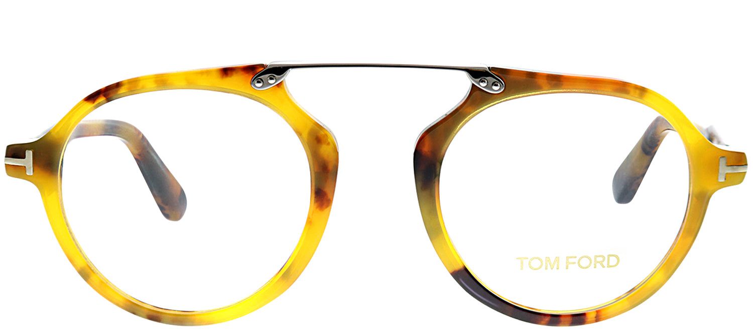 Tom Ford FT 5494 055 Oval Plastic Tortoise/ Havana Eyeglasses with Demo Lens sold by Gaffos