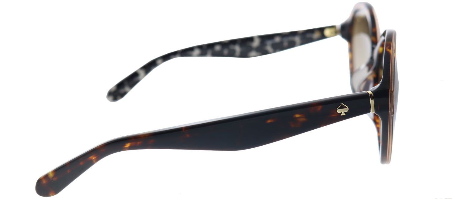 Kate Spade KS Selma/F/S S3P CC Oval Plastic Tortoise/ Havana Sunglasses with Brown Gradient Lens sold by Gaffos product image thumbnail 3