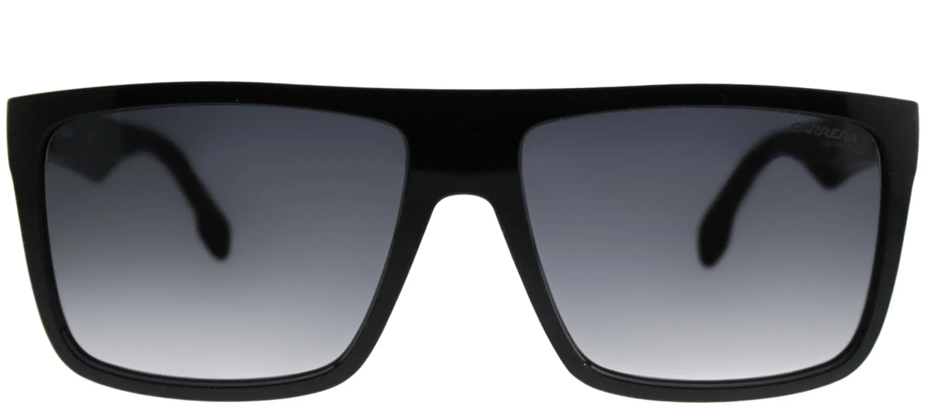 Carrera CA Carrera5039 807 Rectangle Plastic Black Sunglasses with Grey Gradient Lens sold by Gaffos