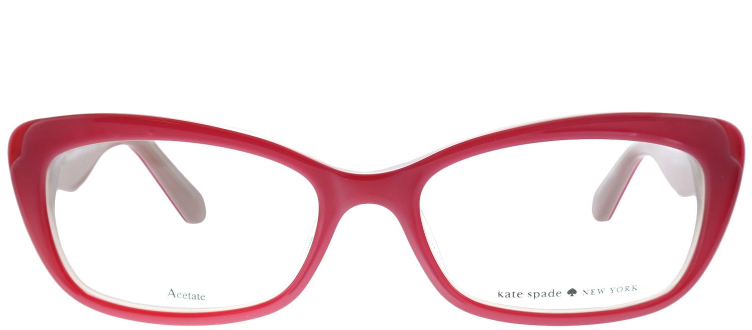 Kate Spade KS Larianna PK9 Cat-Eye Plastic Pink Eyeglasses with Demo Lens sold by Gaffos