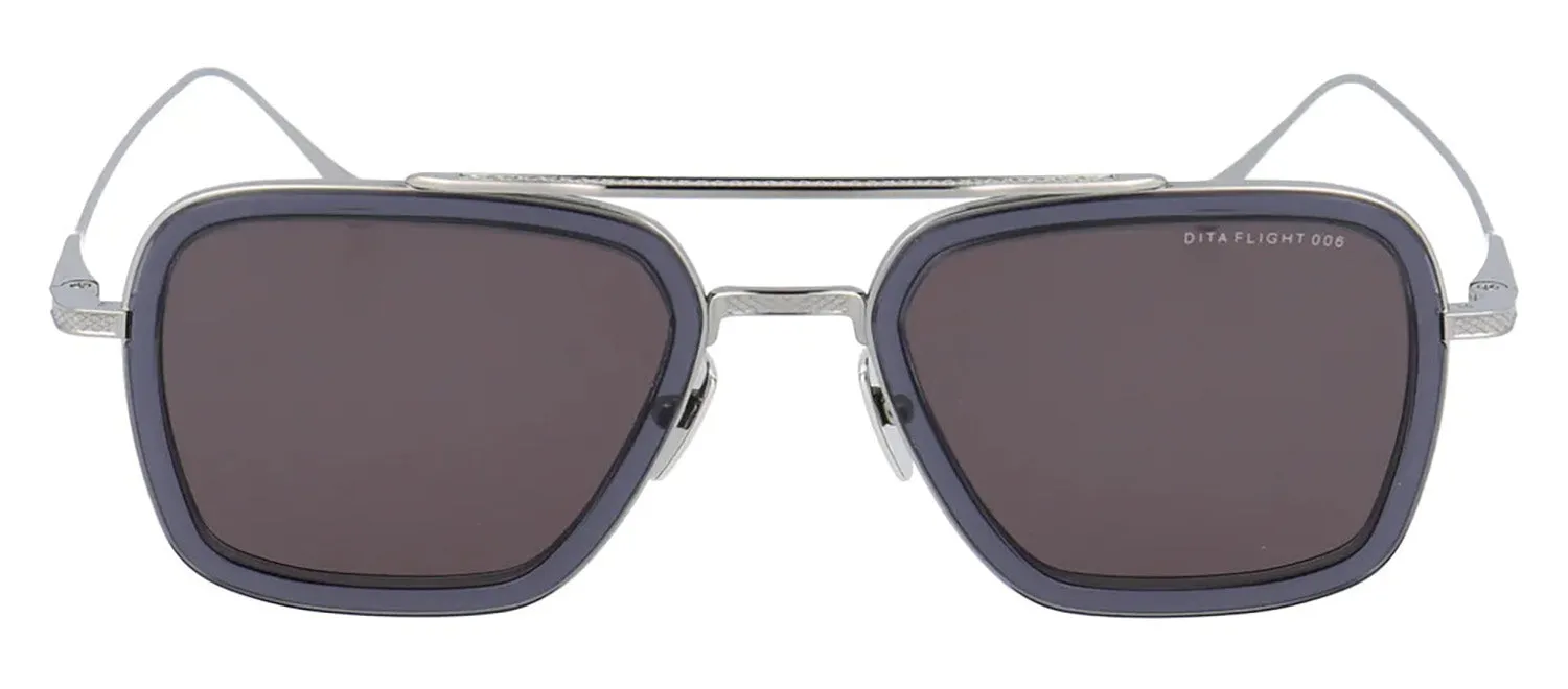 Dita Flight.006 DT 7806-G-SMK-PLD-52-Z Square Plastic Grey Sunglasses with Grey Lens sold by Gaffos