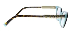 Tiffany & Co. TF 2203B 8134 Butterfly Plastic Havana Eyeglasses with Logo Stamped Demo Lenses sold by Gaffos