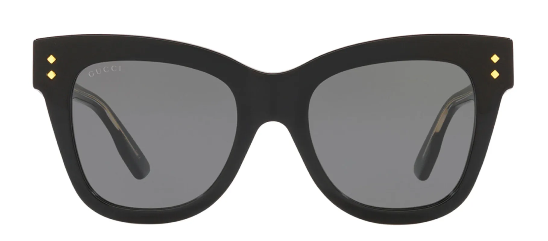 Gucci GG 1082S 001 Cat-Eye Plastic Black Sunglasses with Grey Lens sold by Gaffos
