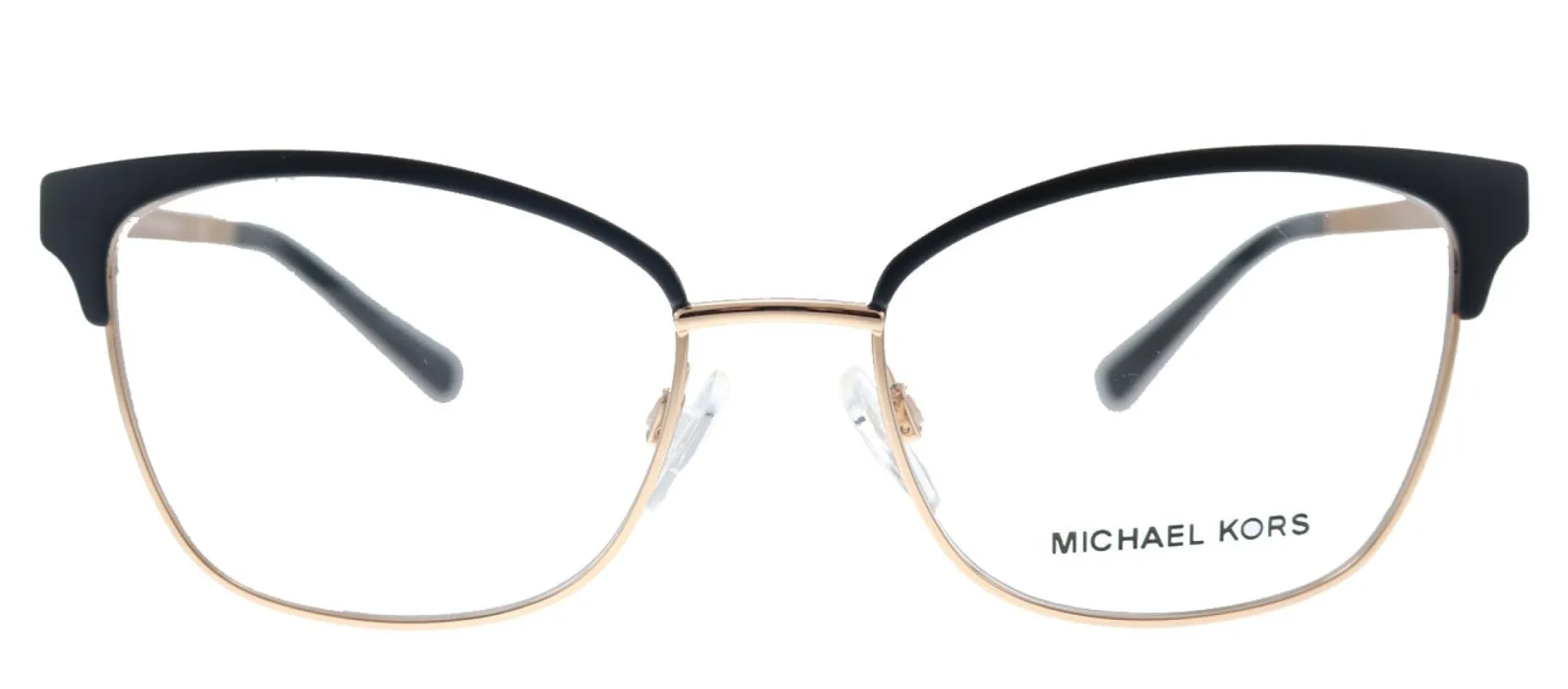 Michael Kors Adrianna IV MK 3012 1113 Cat-Eye Metal Pink Eyeglasses with Demo Lens sold by Gaffos