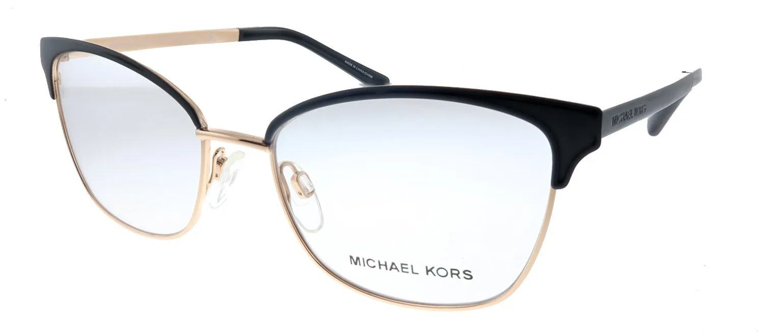 Michael Kors Adrianna IV MK 3012 1113 Cat-Eye Metal Pink Eyeglasses with Demo Lens sold by Gaffos product image thumbnail 2
