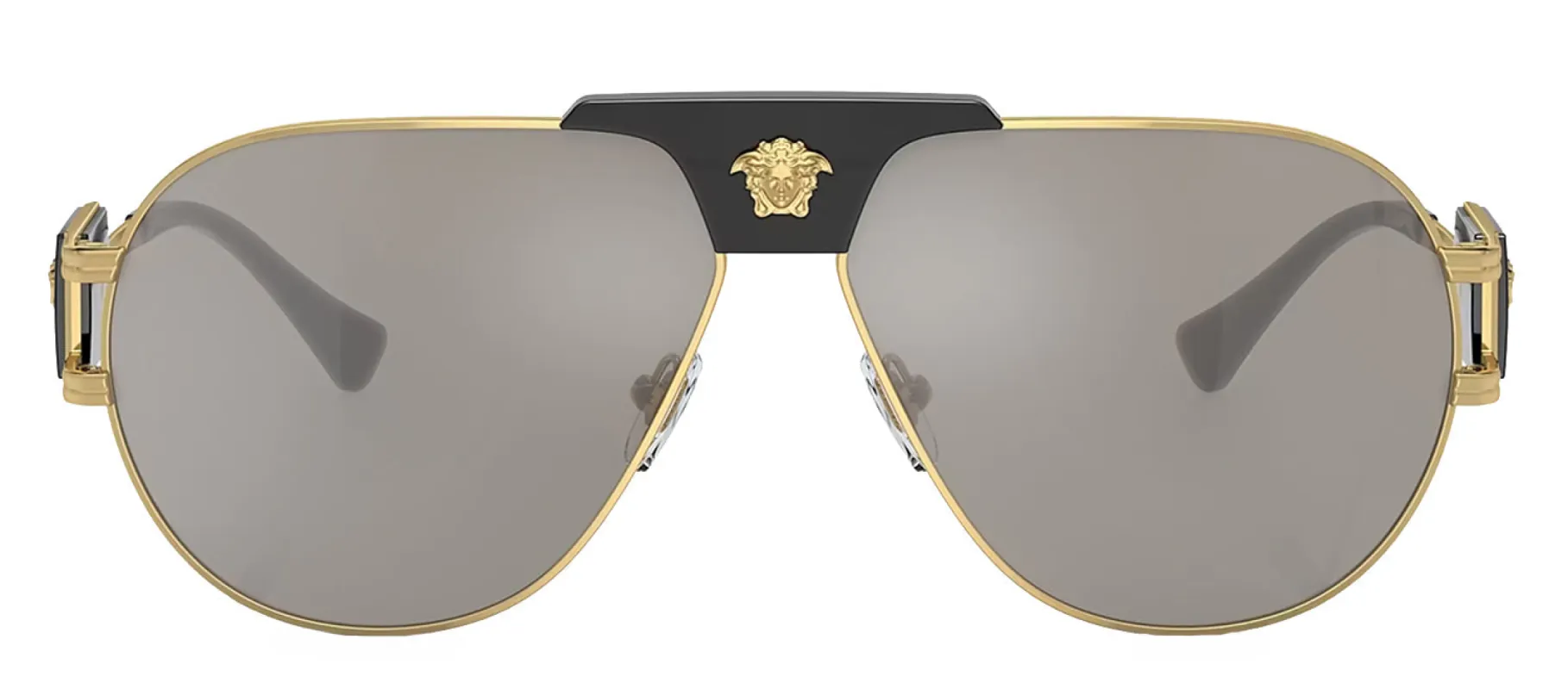 Versace VE 2252 10026G Aviator Metal Gold Sunglasses with Silver Mirror Lens sold by Gaffos