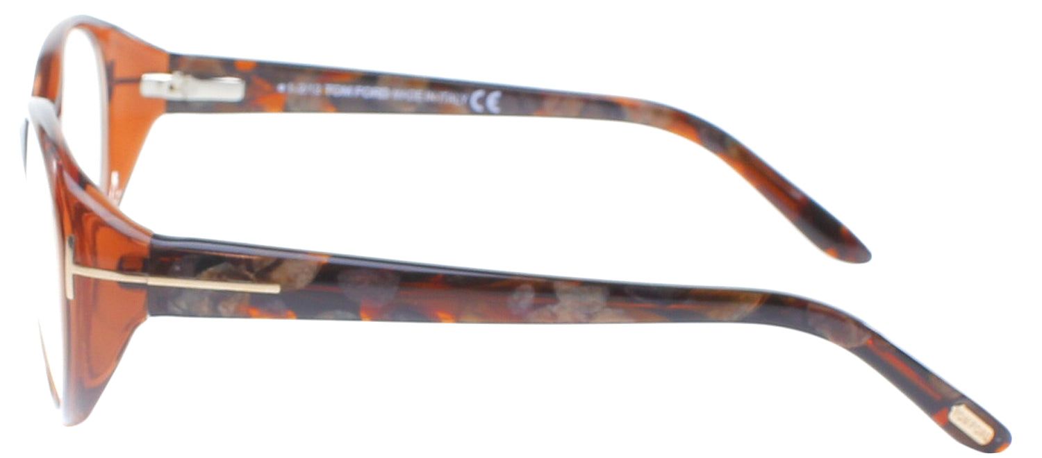 Tom Ford FT 5245 050 Cat-Eye Plastic Brown Eyeglasses with Demo Lens sold by Gaffos product image thumbnail 3