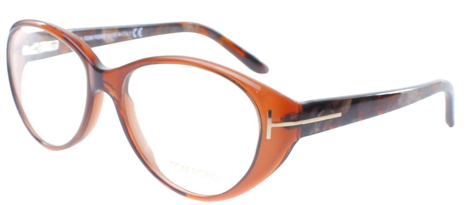 Tom Ford FT 5245 050 Cat-Eye Plastic Brown Eyeglasses with Demo Lens sold by Gaffos product image thumbnail 2