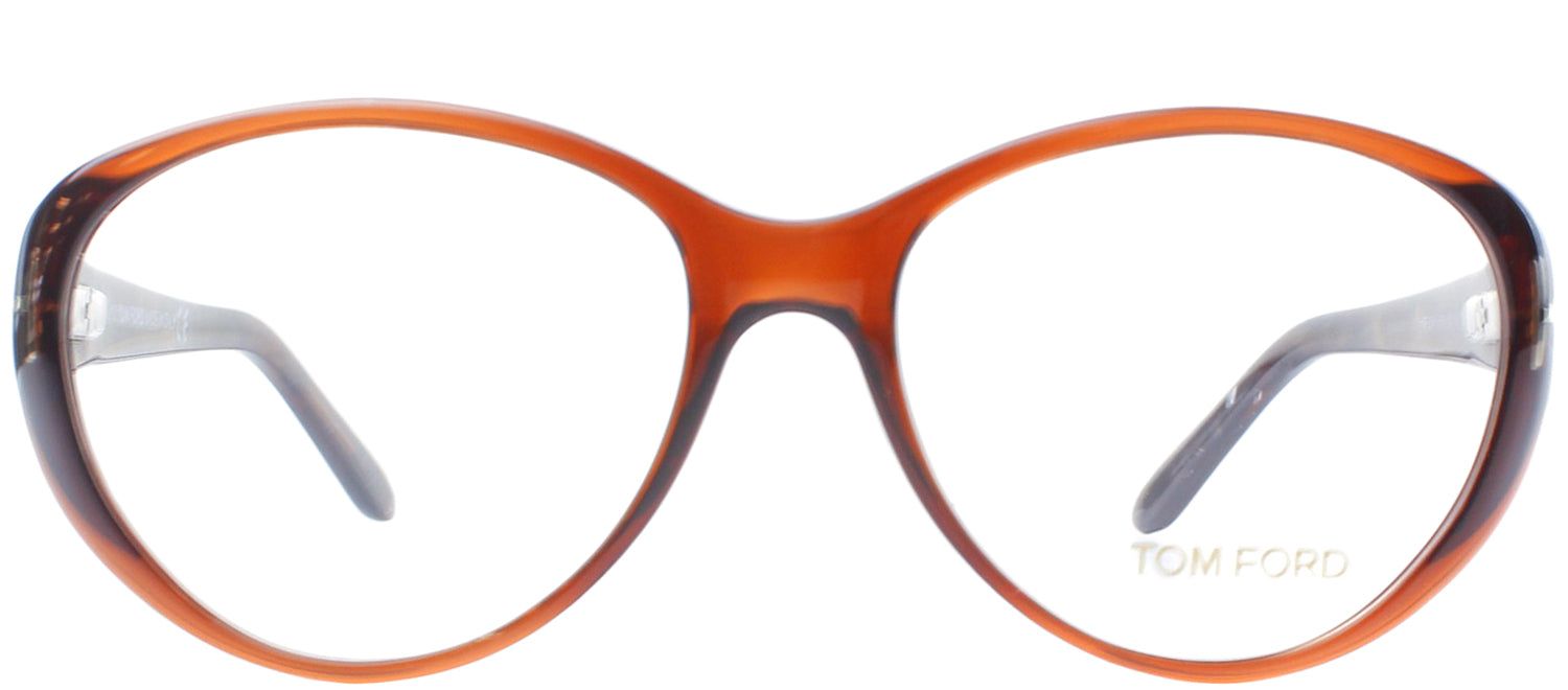 Tom Ford FT 5245 050 Cat-Eye Plastic Brown Eyeglasses with Demo Lens sold by Gaffos