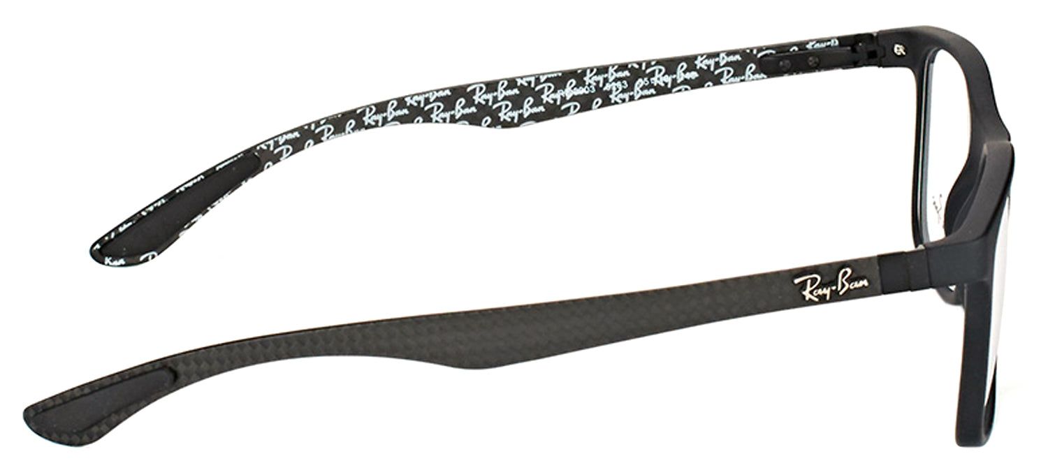 Ray-Ban RX 8903 5263 Square Plastic Black Eyeglasses with Demo Lens sold by Gaffos product image thumbnail 3