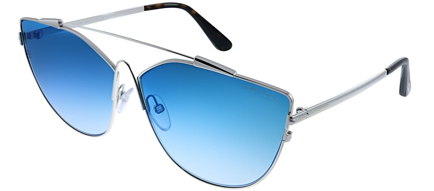 Tom Ford TF 563 18X Aviator Metal Silver Sunglasses with Blue Gradient Lens sold by Gaffos product image thumbnail 2