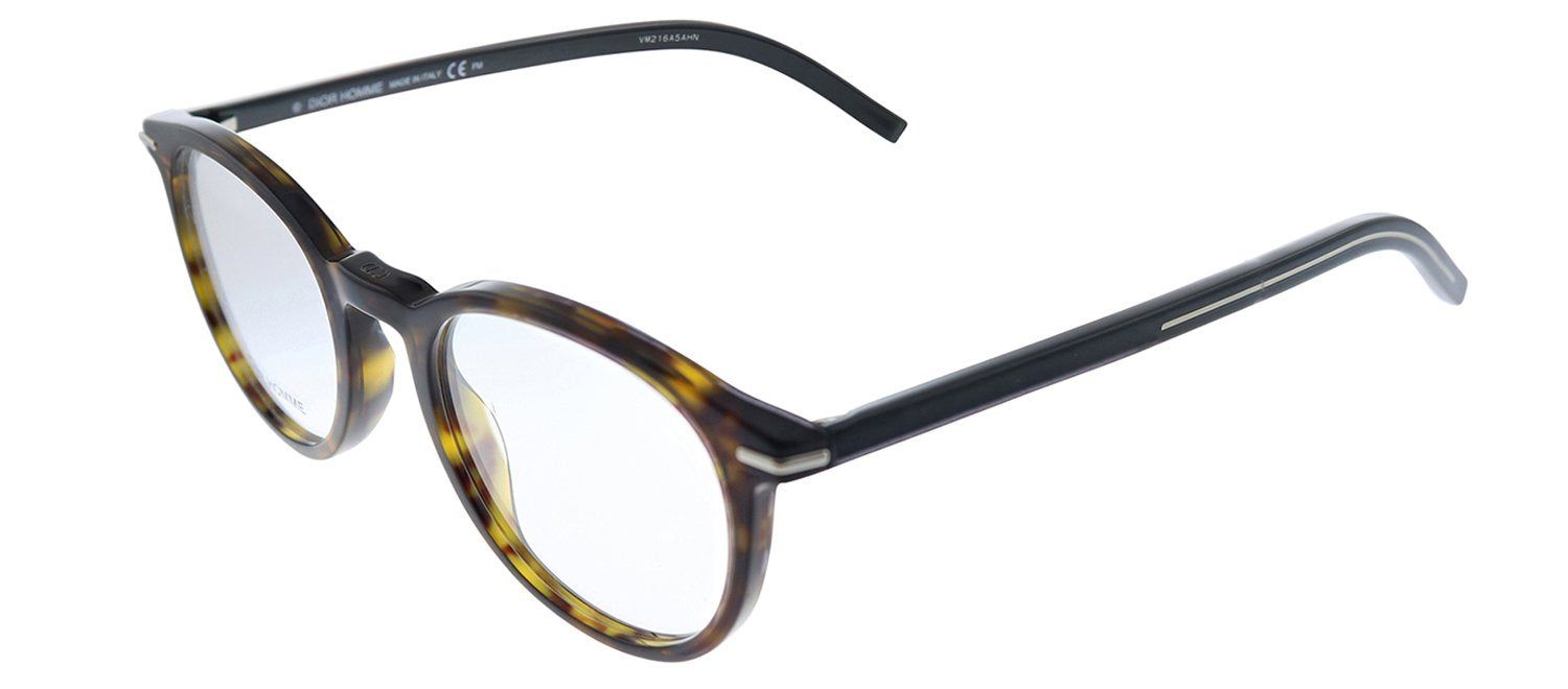 Dior CD BLACKTIE270 086 Round Plastic Havana Eyeglasses with Demo Lens sold by Gaffos product image thumbnail 2