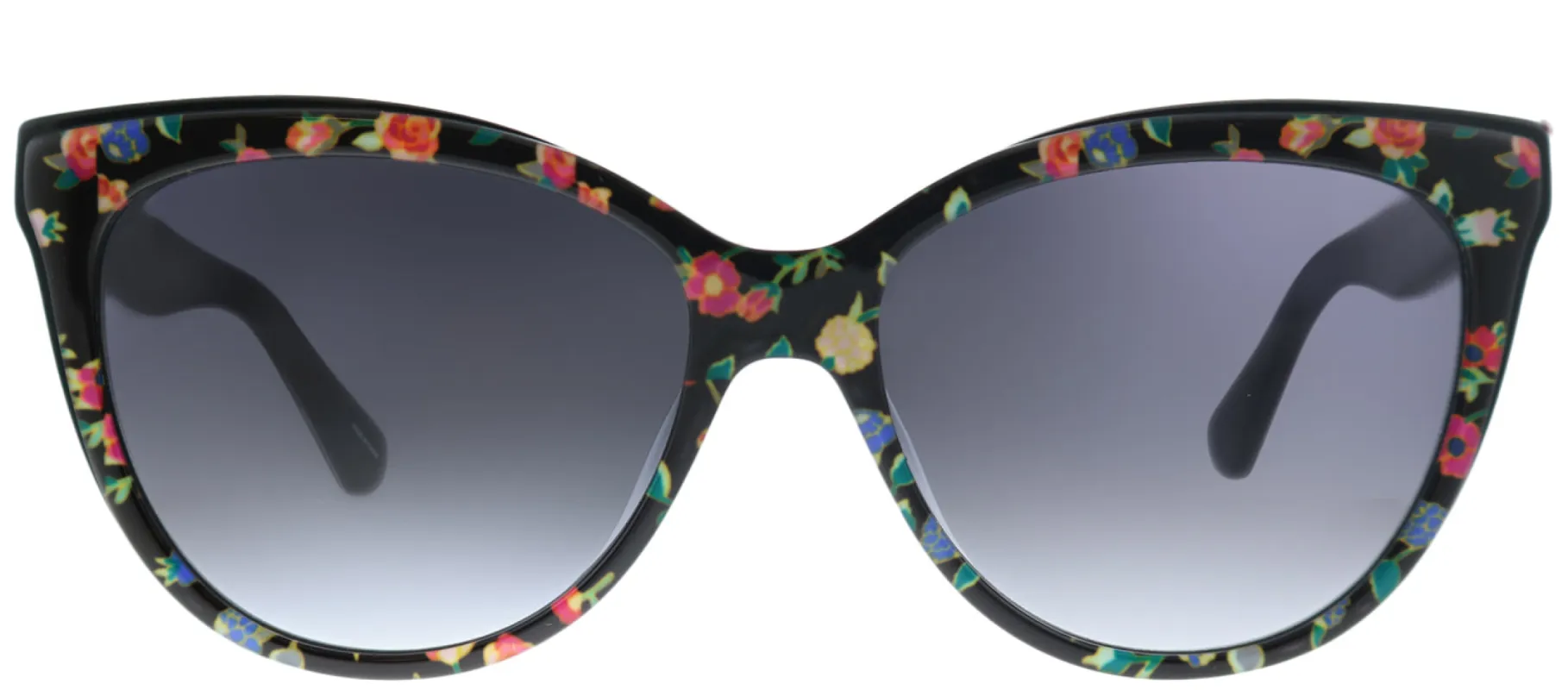 Kate Spade KS Daesha 7RM Cat-Eye Plastic Black Sunglasses with Grey Gradient Lens sold by Gaffos