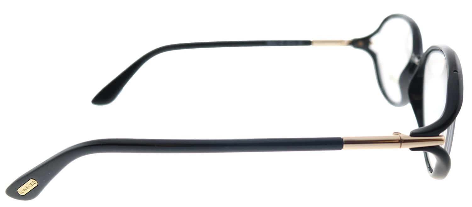 Tom Ford FT 5212 001 Oval Plastic Black Eyeglasses with Demo Lens sold by Gaffos product image thumbnail 3